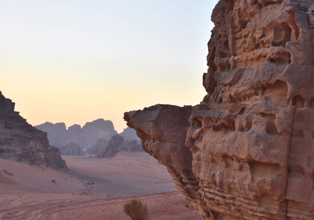 paesaggio deserto giordania
